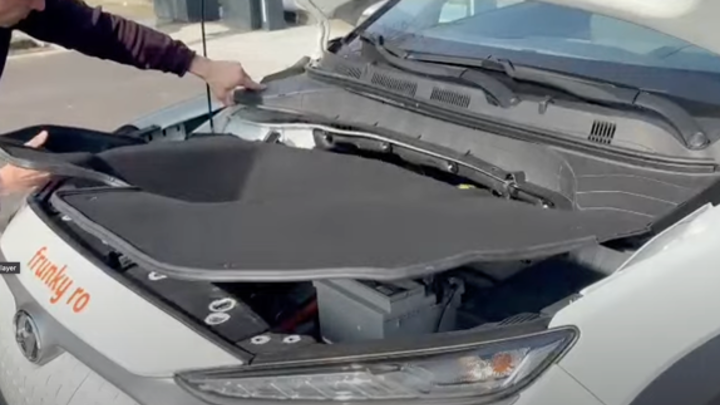 placing the frunk